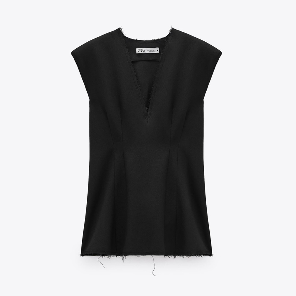 ZARA Shoulder pad Top